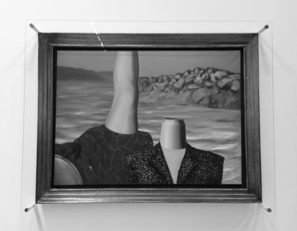 "Les Habitants du fleuve" de R. #magritte en 1926, <a href="/centrepompidou/">Centre Pompidou</a>