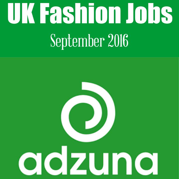 UK #fashion #jobs, filter your search from 1,000's of fashion jobs: 
adzuna.co.uk