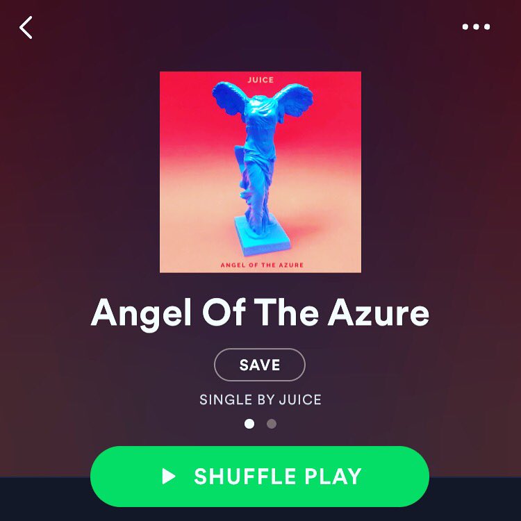Our new single Angel Of The Azure is now available to stream on Spotify! Go get em tiger! 😺😸😸