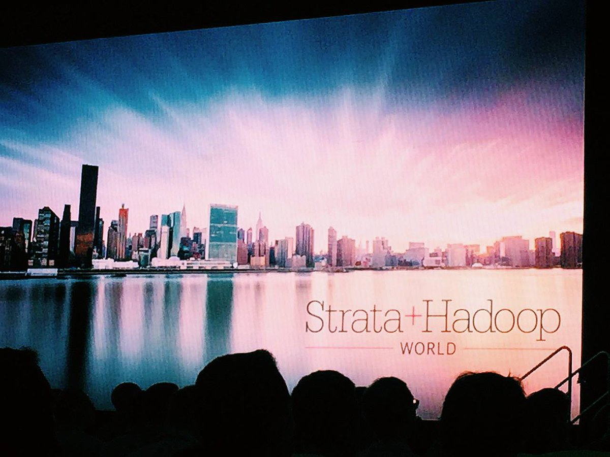 Outro destaque das Keynote Sessions de hoje #StrataHadoop foi <a href="/ronbodkin/">Ron Bodkin</a>, CEO e founder da <a href="/thinkBigA/">ThinkBig Association</a>! #HekimaInNY