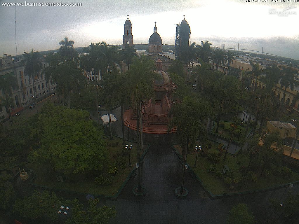 Mañana lluviosa en #Tampico #Tamaulipas.
Temperatura actual: 23° C.
Webcam en vivo: webcamsdemexico.com/webcam-tampico
