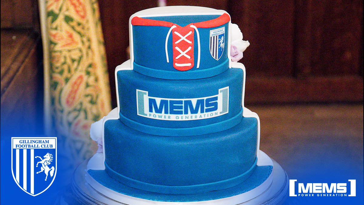 TheGillsFC's tweet photo. FANS: Congratulations to Olly Monk and his wife, Katie, who tied the knot with this #Gills-themed cake! Tweet us your best #Gills cakes! https://t.co/x1YrbGukl1