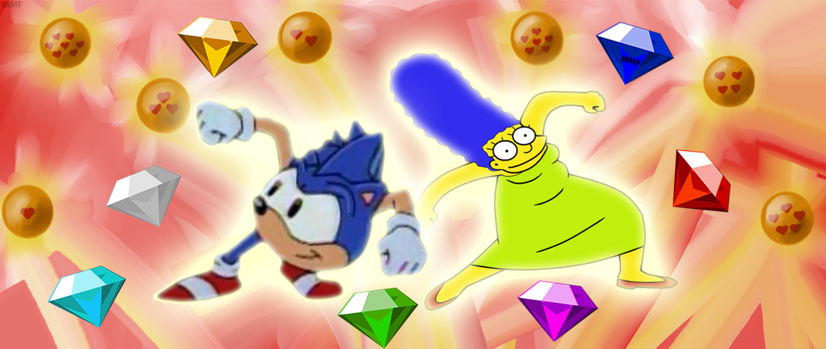 maxmoefoe's tweet photo. This fusion is only possible when every chaos emerald AND dragon ball is collected. https://t.co/uagE7VhhDc