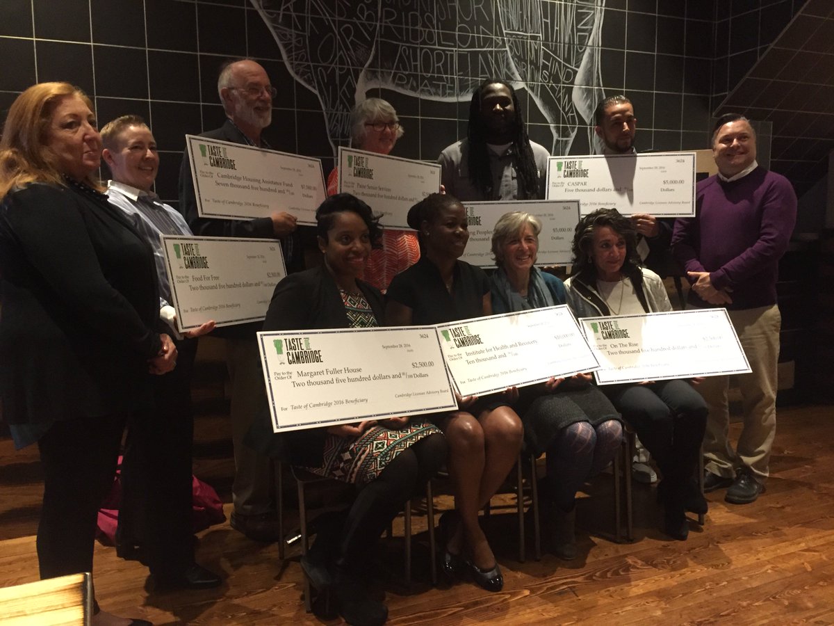 ThePort_MFNH's tweet photo. Very happy beneficiaries of the 2016 #TasteofCambridge grant!  Thank you for your generous support @CLAB_Cambridge! https://t.co/hu7Hf6Zjll
