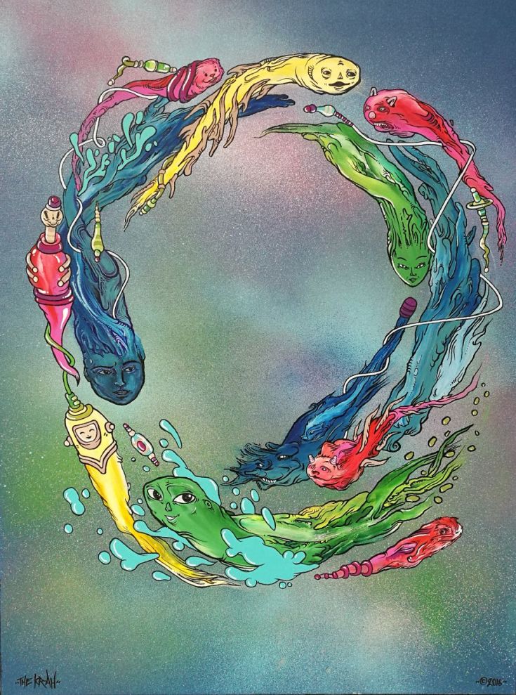 Zero2 by <a href="/THE_KRAH_ART/">The Krah</a> #acrylic #painting #art artf.in/52sNgQ <a href="/artfinder/">Artfinder</a>