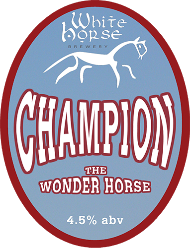 NCC_BeerFest's tweet photo. We are pleased to announce Champion the wonder horse 4.5% @NCC_BeerFest @WhiteHorseBrew 14-15 Oct @NorthwichCC1826 https://t.co/EqAFj7QZk1