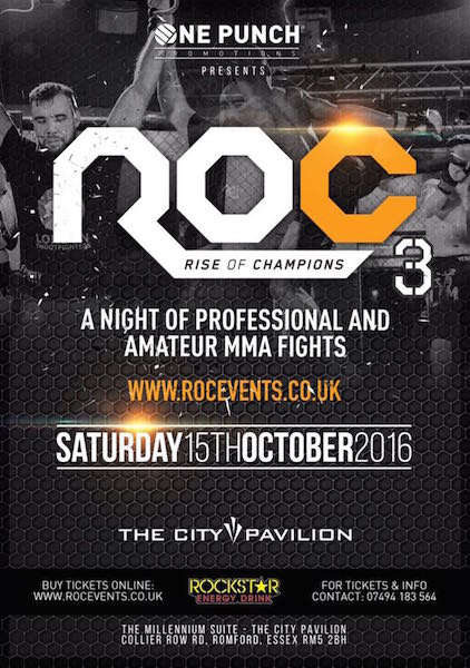 TheSprawlMMA's tweet photo. Another new opponent for @billbeaumont85 at @TheRocEvents 3...

...and it's one for the #UKMMA fans!

https://t.co/7bGPexpSMh https://t.co/ljUVs7QrNF