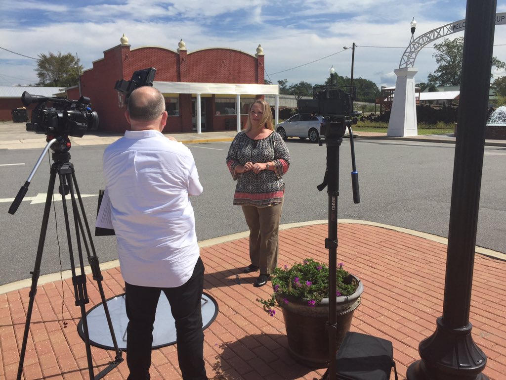 reggriffin's tweet photo. I'm no longer a reporter but sometimes I get to play one at work. #employeevideo https://t.co/D2AlmPD18b