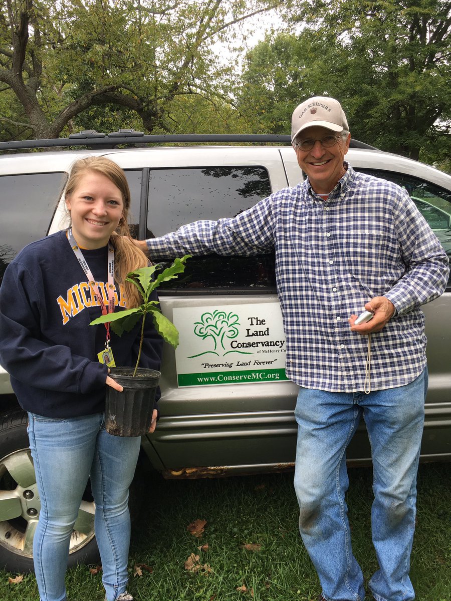 heatherekill's tweet image. I planted trees with my old science teacher today at work. :)