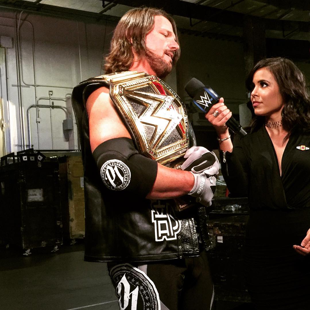 davidwwe_69's tweet photo. @WWE @AJStylesOrg #WWE #SmackDownLIVE #AJStyles #smacklive https://t.co/9f4pwxdbDU