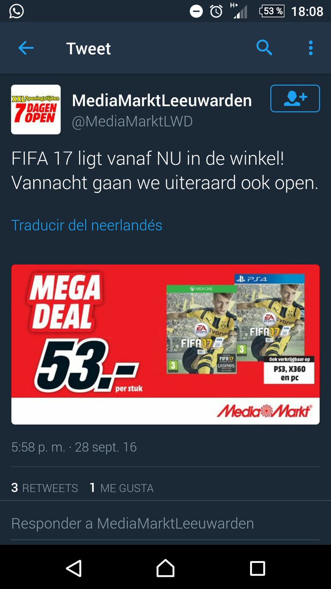 joose_manuel's tweet photo. @MediaMarkt_es @MediaMarktGames ejem... Segun esto ya esta disponible en algun pais por parte de mediamarkt... https://t.co/HXzGgDJl1p
