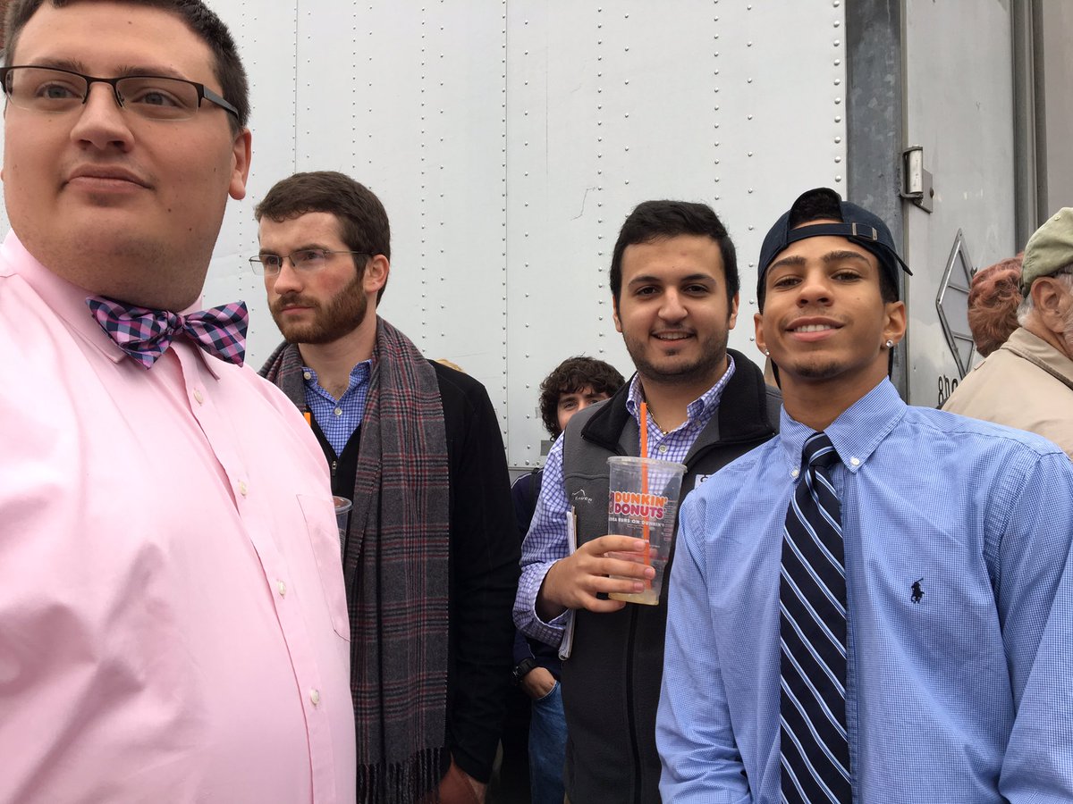 UNHDems's tweet photo. Millennials excited about Hillary and Bernie #democrats2016 #nhpolitics https://t.co/nC3QkWh95H
