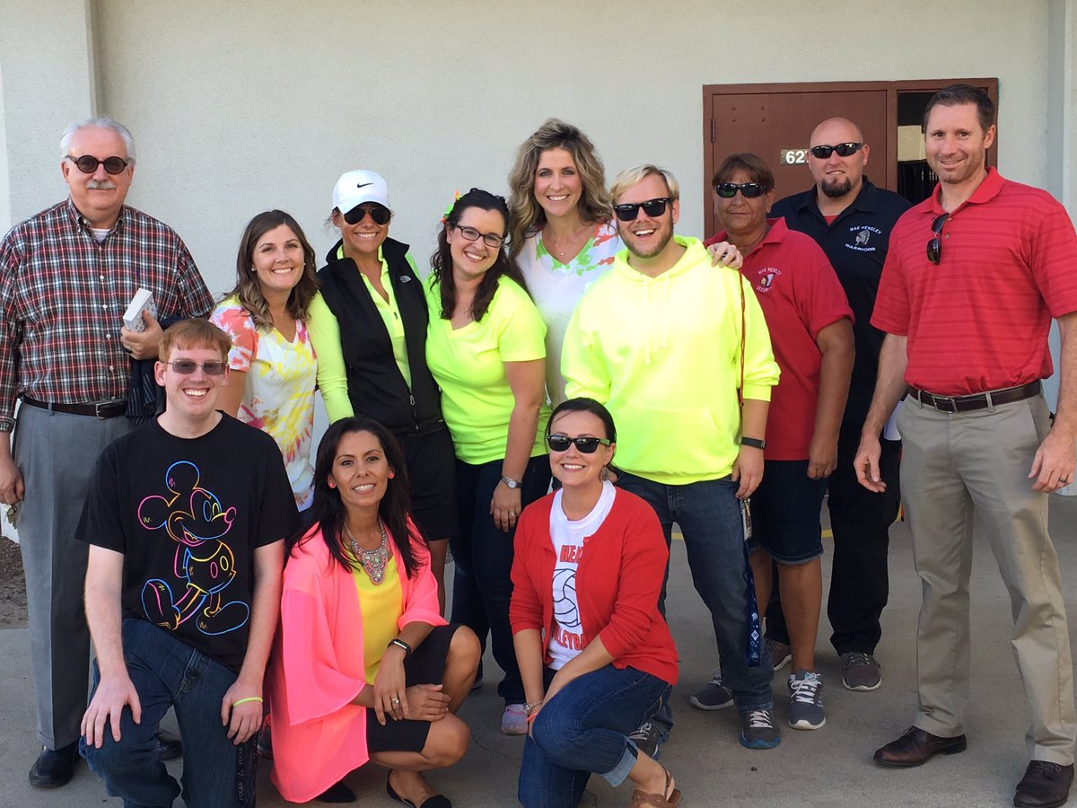 Look who got lucky to chaperone the first dance of the year! A fun time was had by all. #everystudenteveryskill