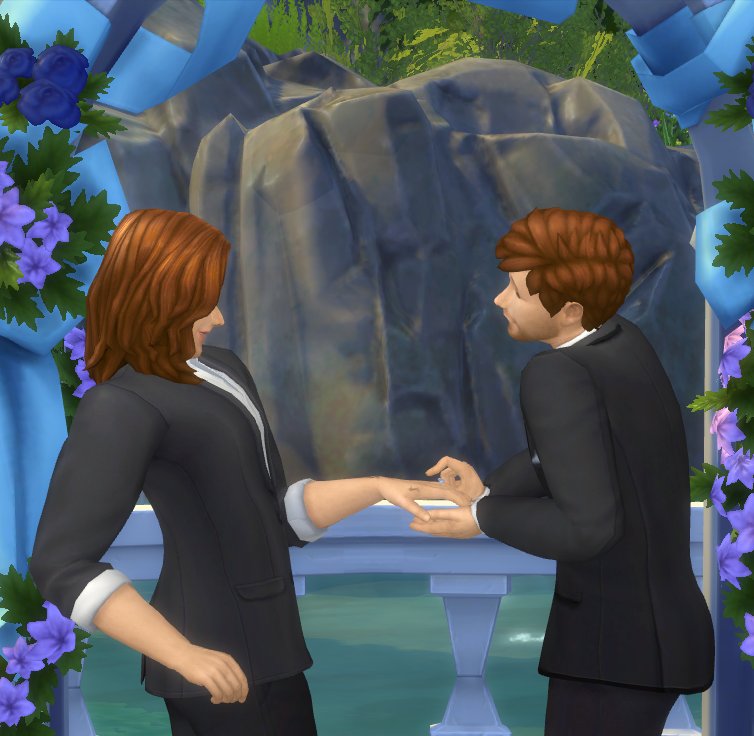 kisshazzufool's tweet photo. os declaro marido e marido 😊❤️🌈
#larrywedding https://t.co/S57gTH9lUa
