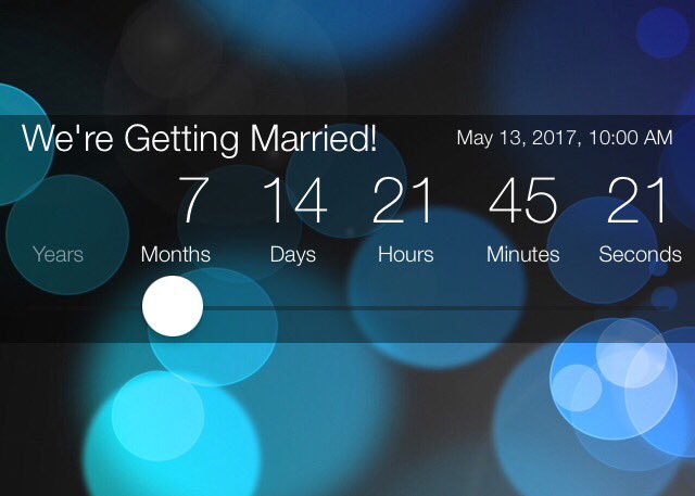 EmilyMartin989's tweet photo. The countdown is on! #weddingplanning https://t.co/66gvSNCFNX