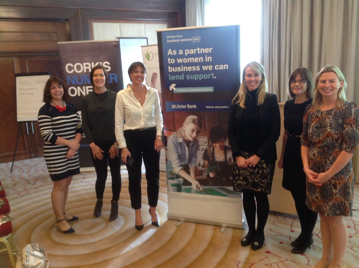 bizwomencan's tweet photo. Ladies and gents gathering in#Cork this eve for #BWCi @UlsterBank inaugural event outside head office #healthymind https://t.co/Ily8F7R0Db