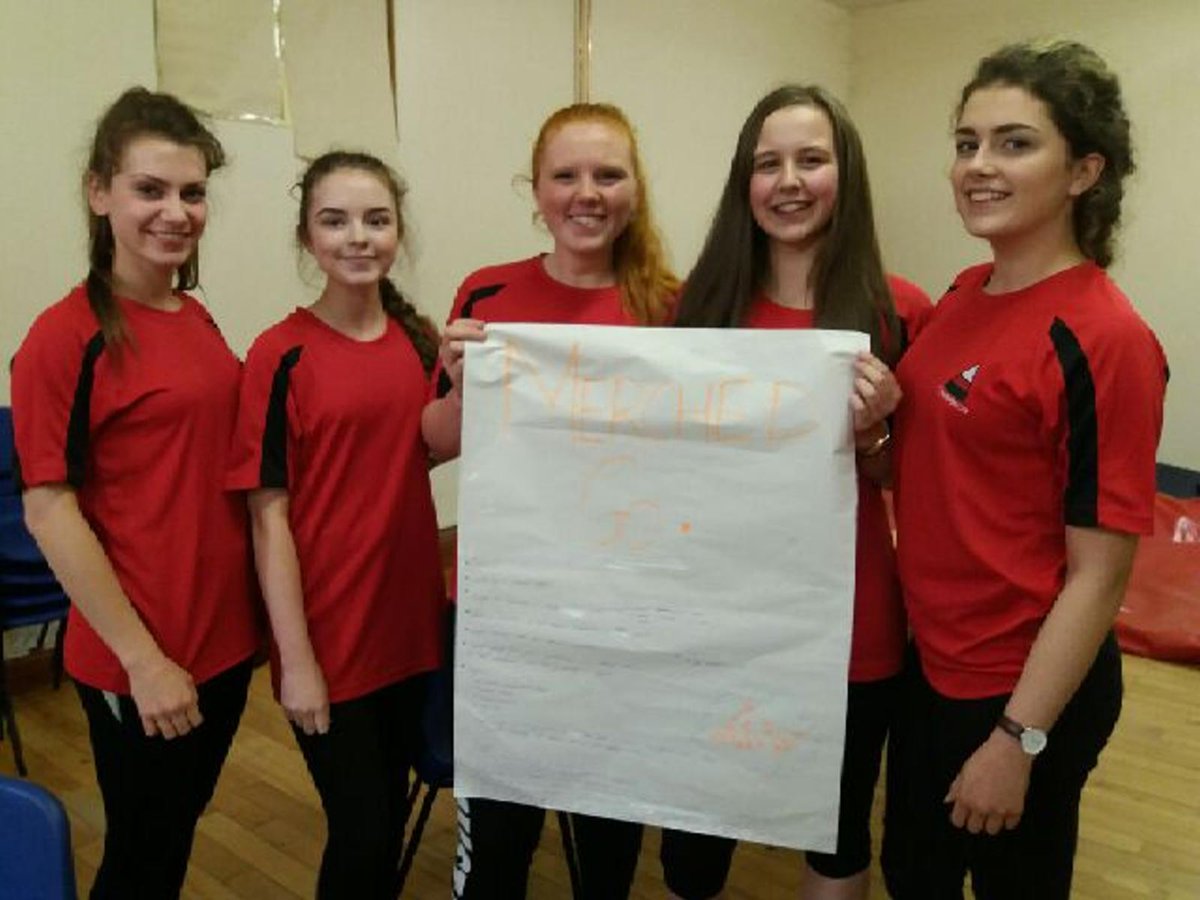 InterlinkRCT's tweet photo. Merched Go! Merched @UrddRCT yn cynllunio prosiect ymrwymiad chwaraeon/Girls from @UrddRCT plan a sports engagement project #volfactor https://t.co/UpeIJrkVrr