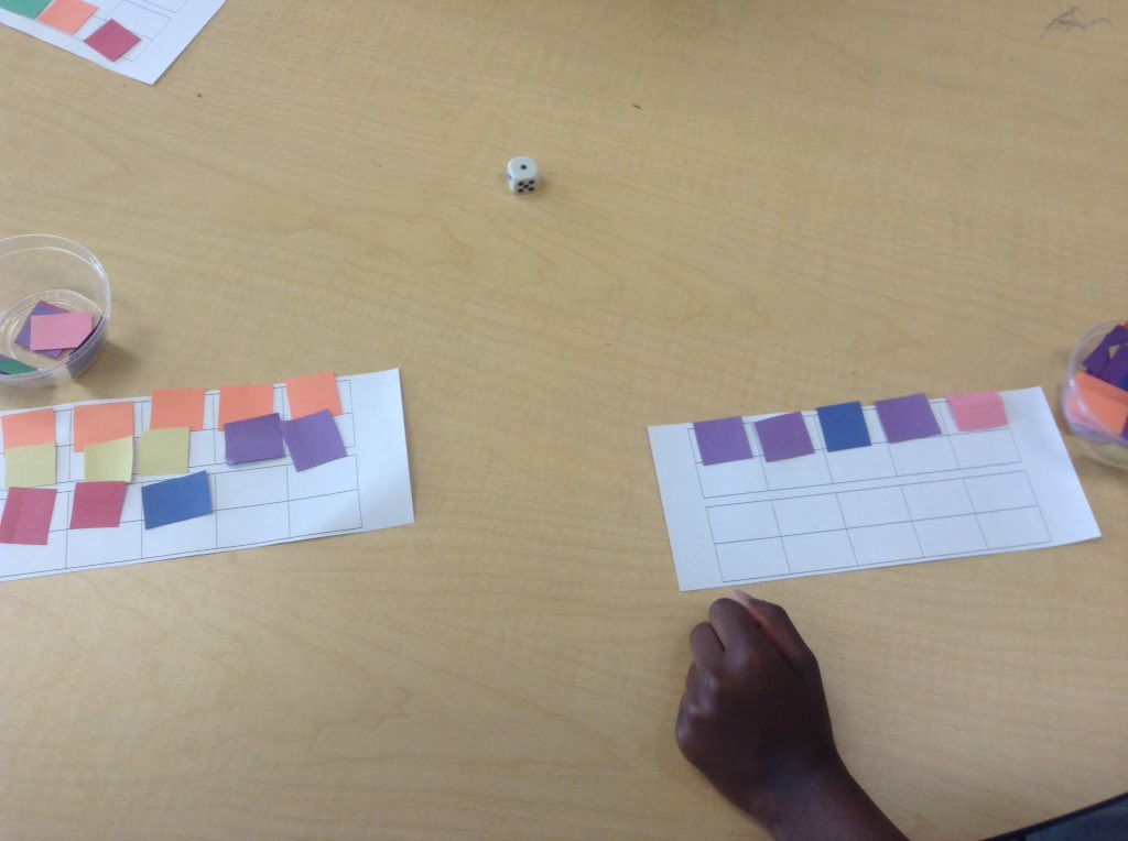 MrsShakell's tweet photo. Fun math games with the Grade Ones @JamesGrievePS #racetotwenty https://t.co/LeOMxXsAuo