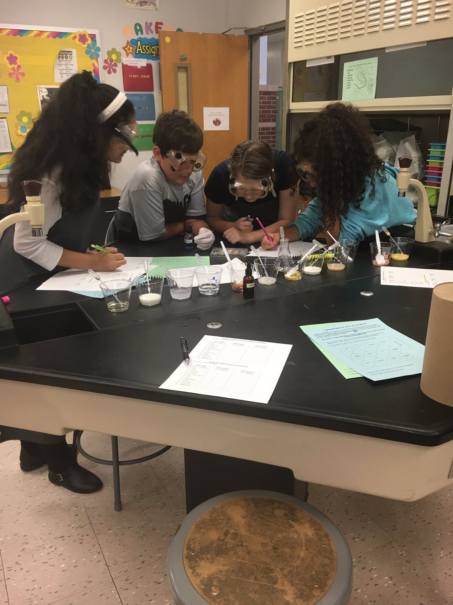 JohnsonScience's tweet image. More biomolecule testing in 2nd period Bio #hmsscience