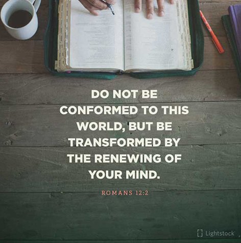 HarvestPhoenix's tweet photo. How will God transform you today? #romans12 https://t.co/CJly9UjGol