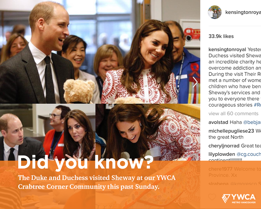 Did you know that <a href="/YWCAVAN/">YWCA Metro Vancouver</a>  is one of the four founding organizations of Sheway?