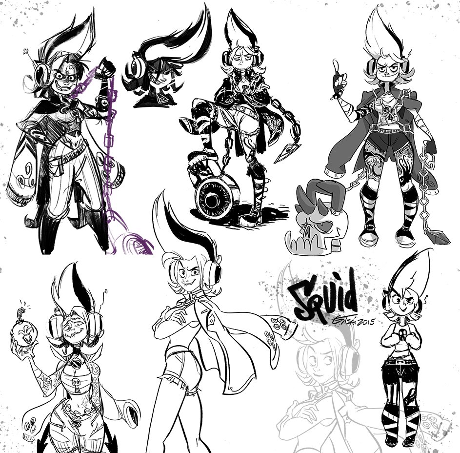 I'll be exhibiting @ctnanimexpo at T-86 this Nov 18-20 in Burbank! See you there! Also, some OCs from my personal project...