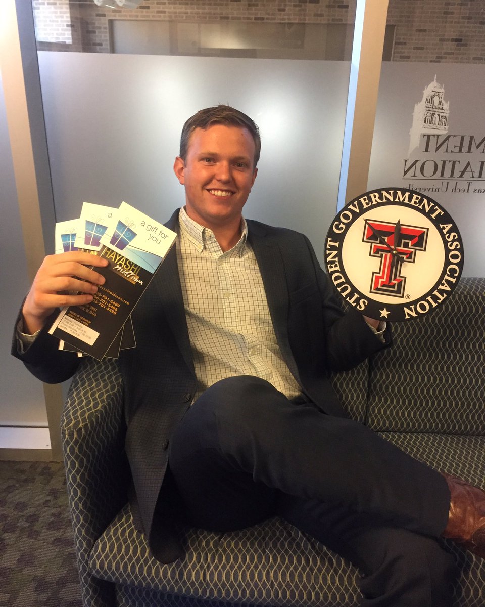 ttu_sga's tweet image. The clock is ticking!! Take part in our contest by liking our Facebook page, following us on Twitter and Instagram! #SGiveAway #FreeFood