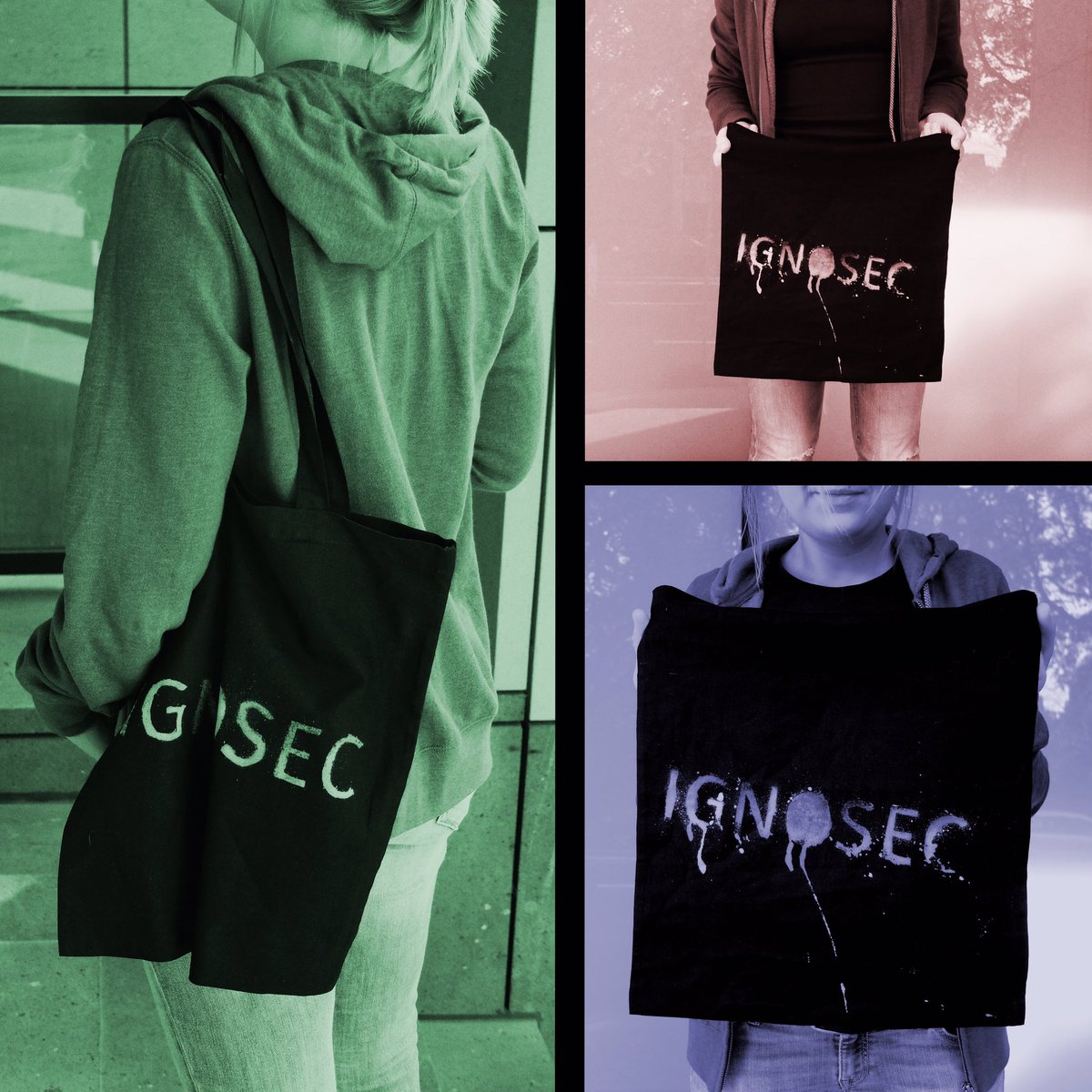 IGNOSEC's tweet photo. Only 30 unique #bags are made. "Give what you want" tomorrow @Grammatikoff to get one. https://t.co/UrTTEI1tP3