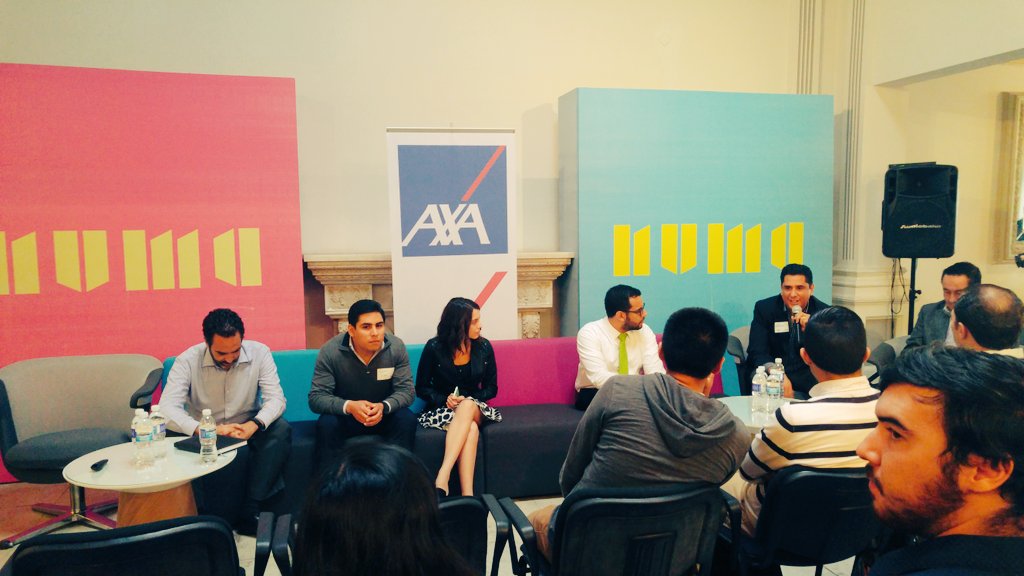 paty_rodil's tweet photo. El equipo de salud de AXA en el último día de #AXAChallengeHealth respondiendo preguntas y compartiendo con emprendedores #salud https://t.co/xUlm1ord4D
