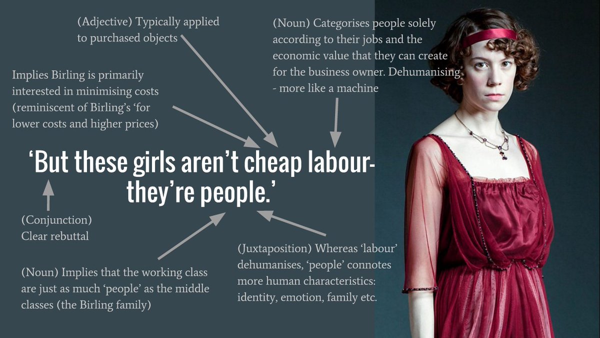 briarsdelve's tweet image. Creating a PPT of annotated Inspector Calls quotes to model band 5/6 analysis. Any suggestions for other quotes? @Team_English1 #engchatuk