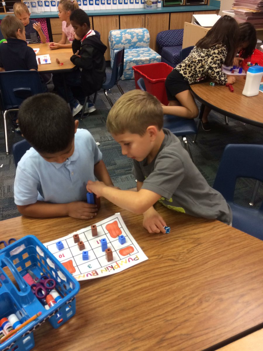 MrsC_First's tweet photo. Bumping our way through math! #mathgames #learningaddition https://t.co/VpqKeS8oIr