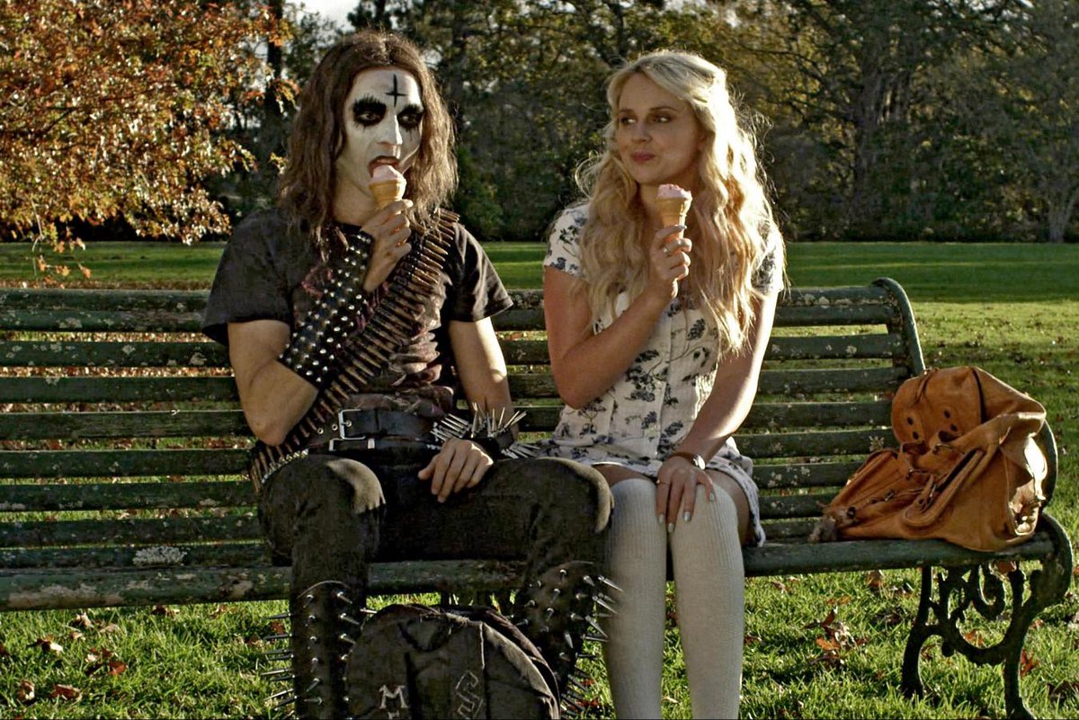 Two teenage boys summon an evil entity known as the Blind One in DEATHGASM  bit.ly/2dkJ85E #horror #film #streaming #deathgasm