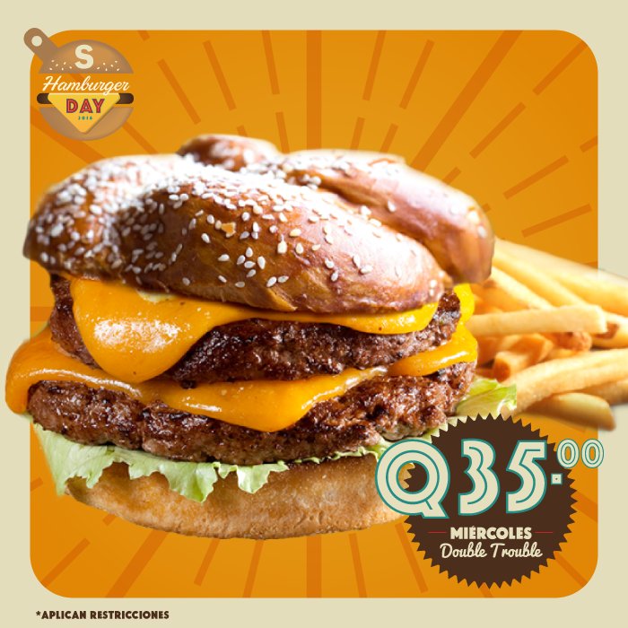 Parque7gt's tweet photo. Repite con nosotros: ¡¡Más papas por favor!!
🍟🍟
Tus papas son ilimitadas en Skillets
#HamburgerDay #SKLTS https://t.co/SZXu7bUFiz