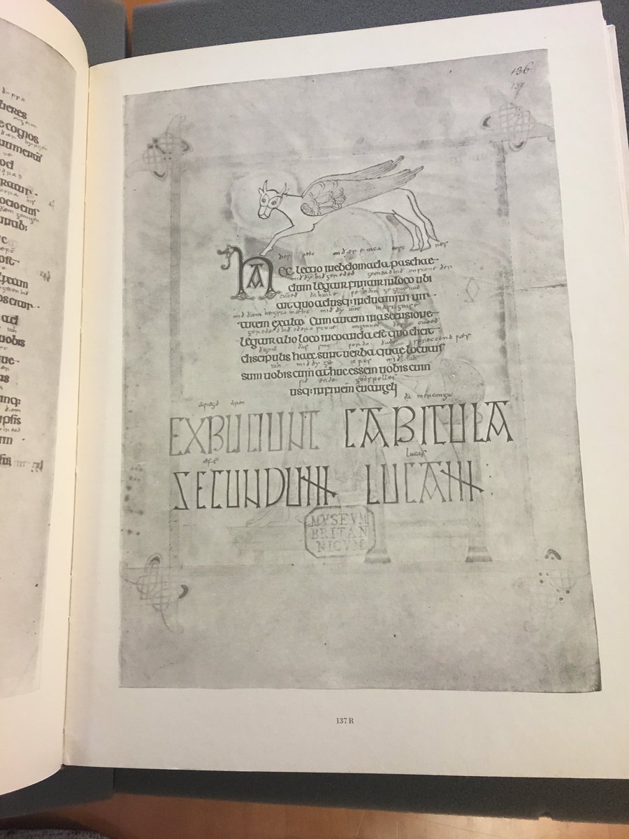 The Codex Lindisfarnensis @HoTTiesTweeting