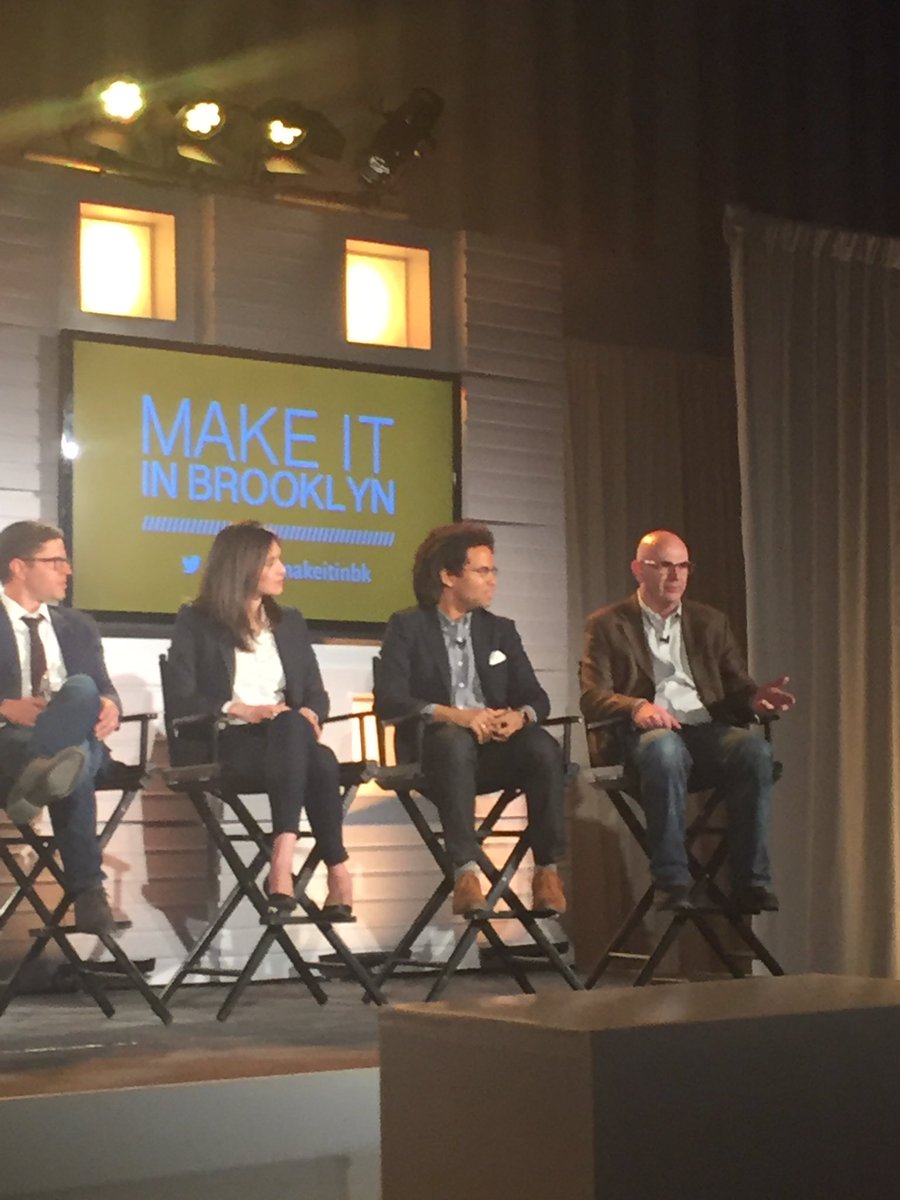 Talking how #NYC's <a href="/plated/">plated</a> combined tech, deep/machine learning, and food supply chain logistics to transform their category at @makeitinbk