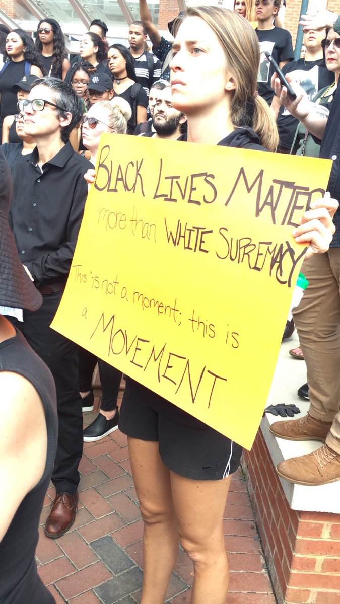 Mia_Pippin's tweet photo. #UNCC, witness the Movement  ✊🏽 #UnitedWeStand 💚💛 https://t.co/WOURDh9gNQ