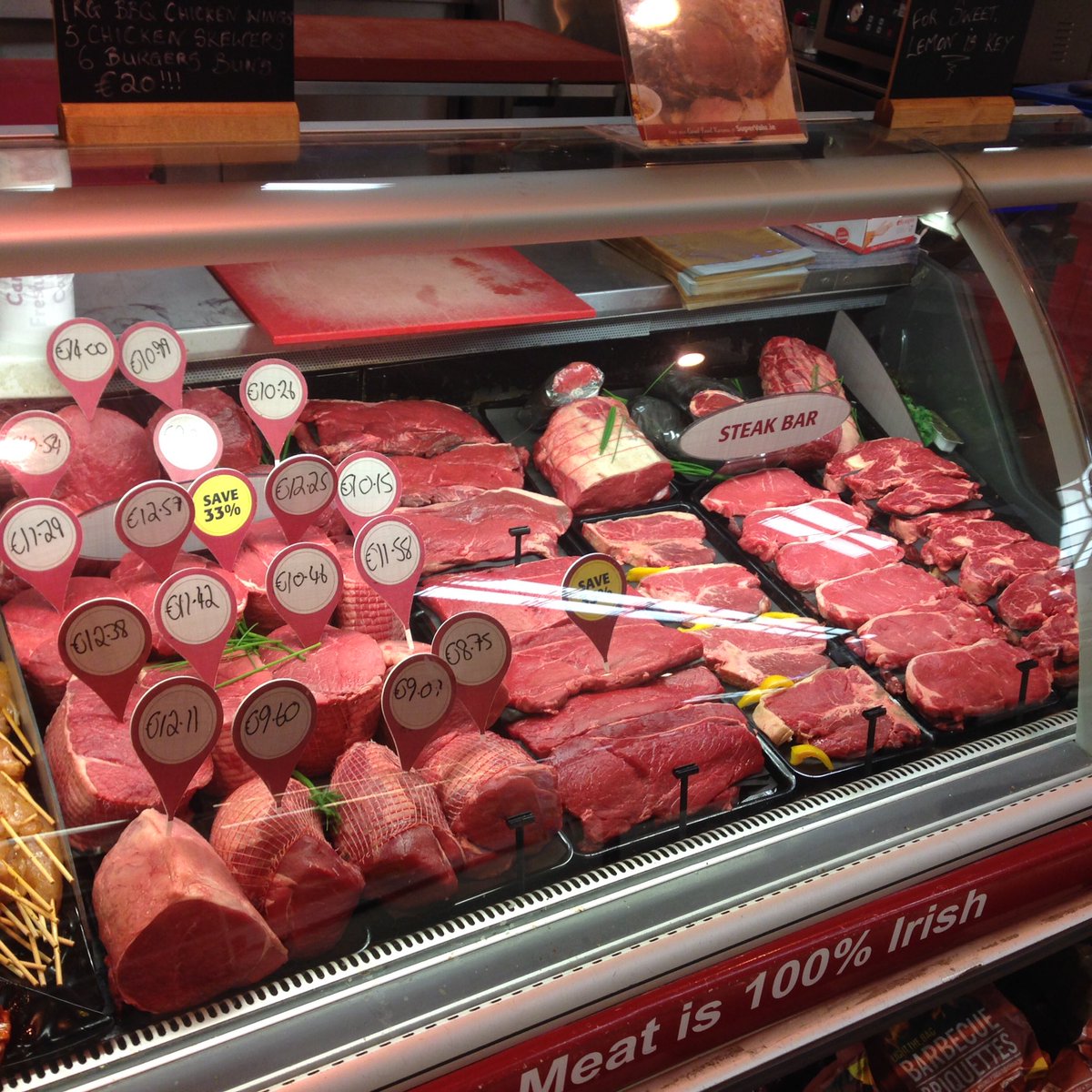 *OFFERS FROM TOMORROW* 1/2 PRICE PORK LOIN NOW €5.14kg,Save33% on round roast beef&amp;save 33% on fresh cod fillets <a href="/SuperValuIRL/">SuperValu Ireland</a> #fresh #irish