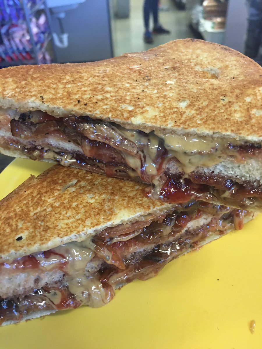 B J Rains On Twitter Just Had The Grilled Triple Decker Peanut