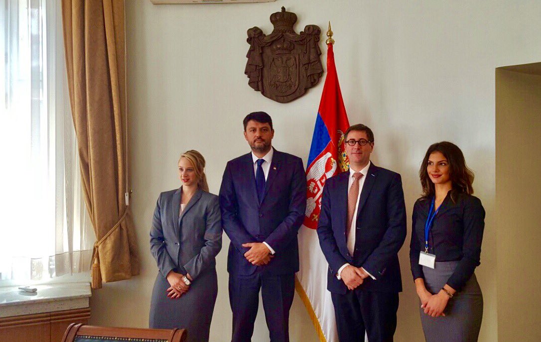 NikolovskiLily's tweet image. #lemonway au Gouvernement en Serbie