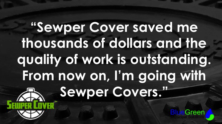 SewperCover's tweet photo. Just one more hour to come out to booth 1138 and see the latest in manhole cover technology. Non corrosive, lighter weight. #WEFTEC16 https://t.co/n0W1TZ87nQ