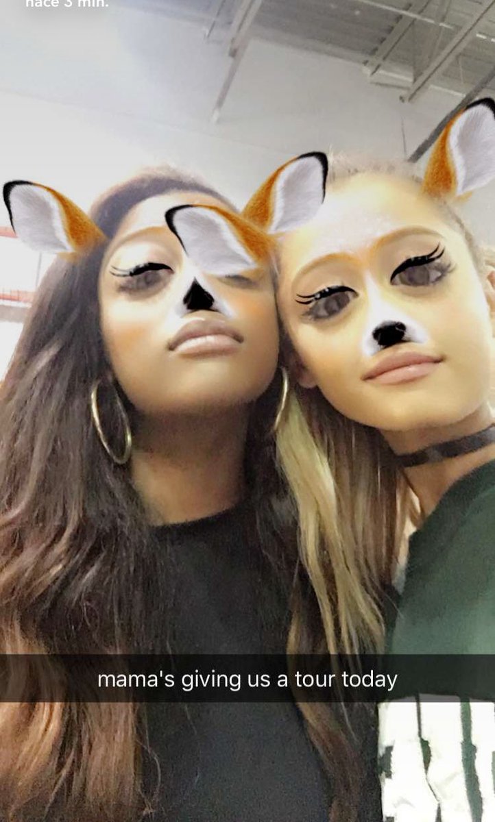 -VIA SNAPCHAT- Posted by Ariana Grande