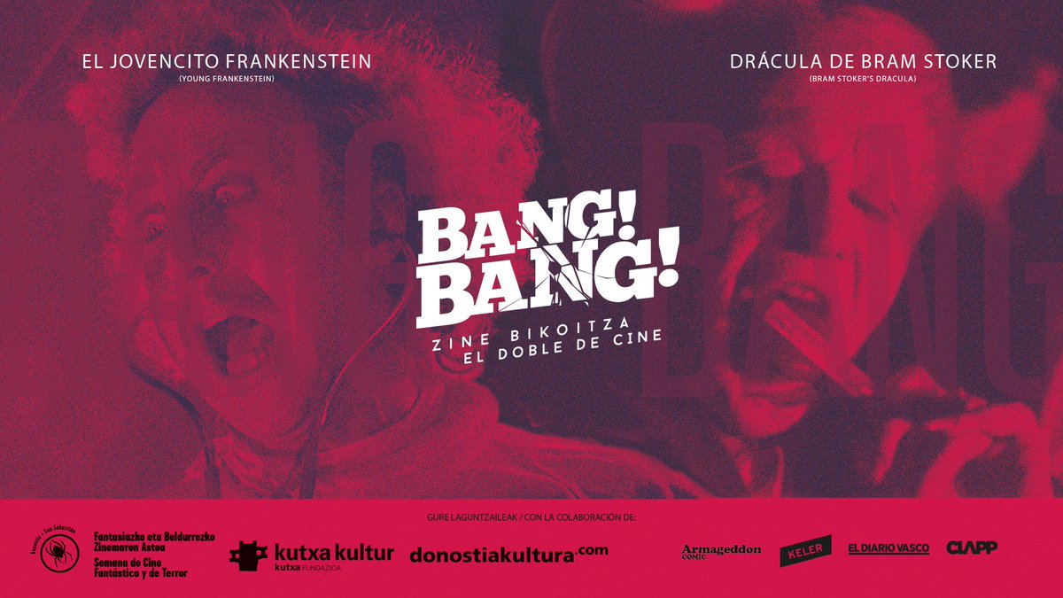 Las entradas para la sesión del 22 de octubre con El Jovencito Frankenstein y Dracula ya están volando :) bit.ly/1ACe1Ed