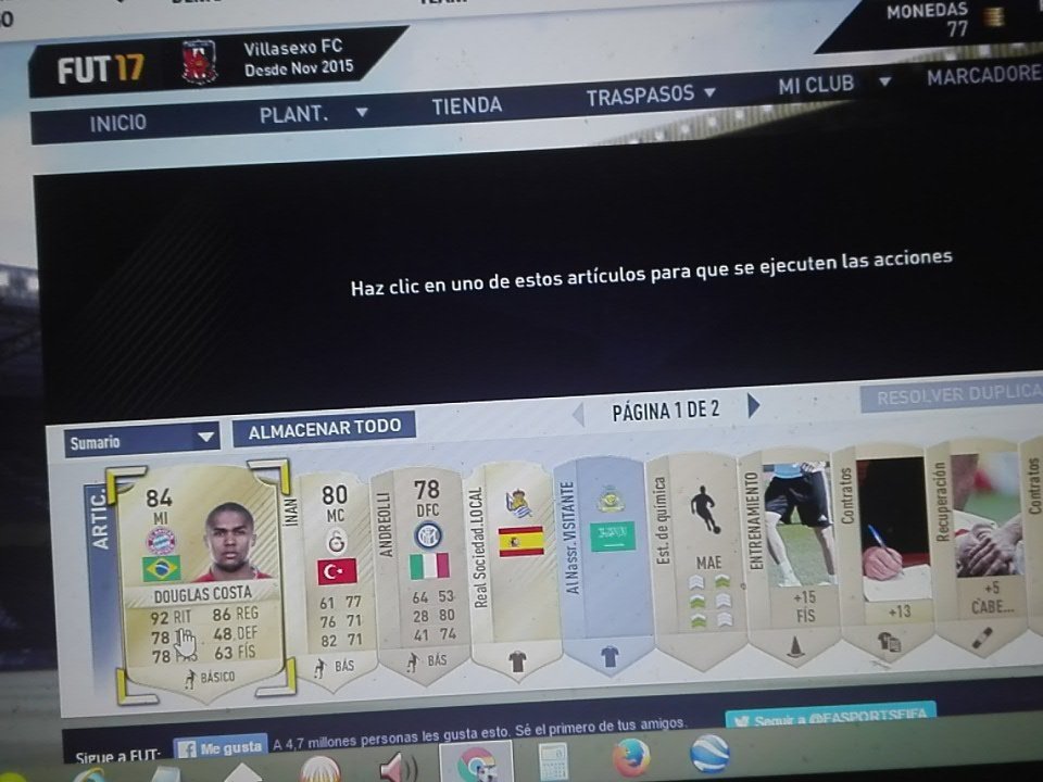 Adryansanm's tweet image. No me lo creo jajaja me toca a Douglas Costa en el primer sobre que abro en FIFA 17 jajajaja #FUT17 #fut17webapp