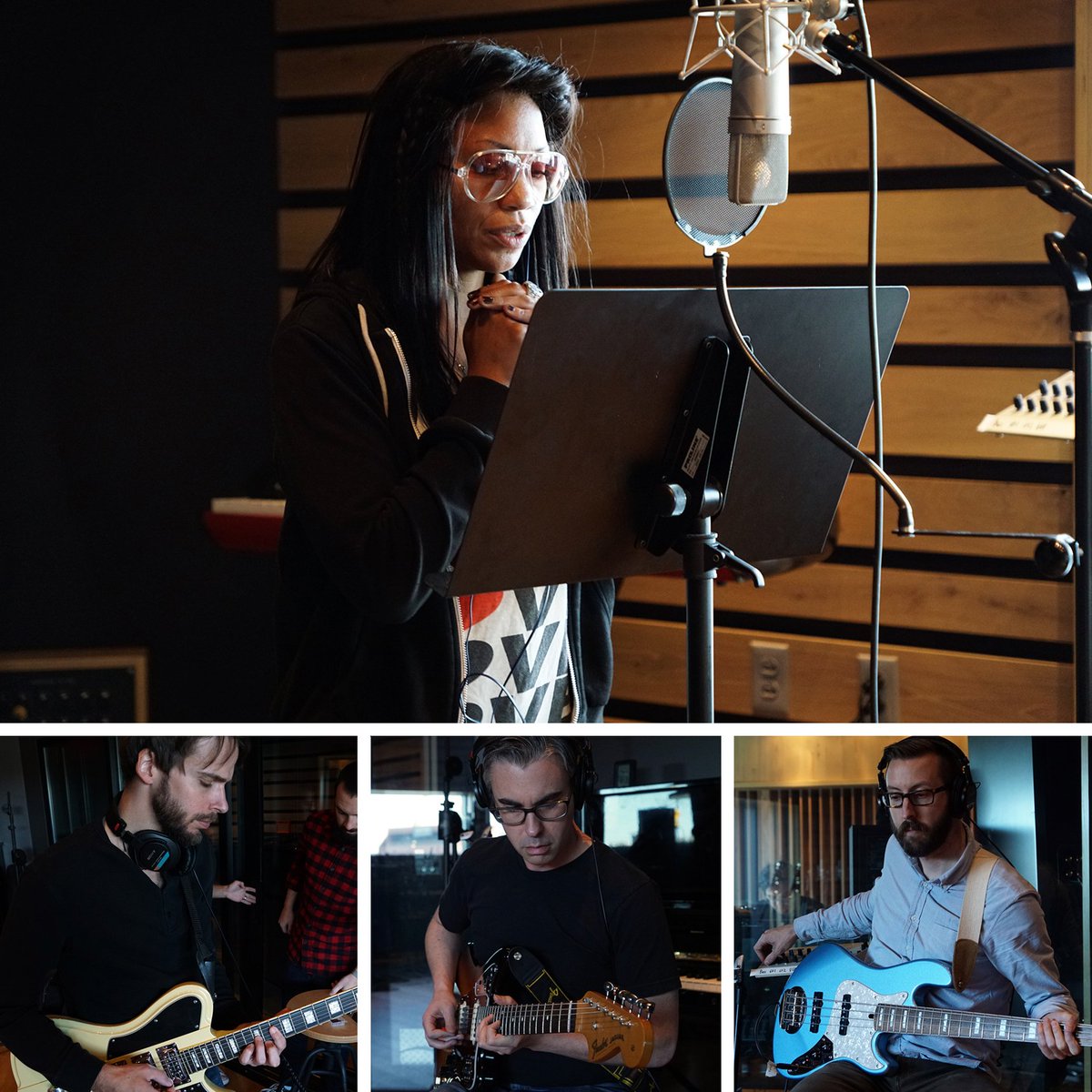 LetsWaitMusic's tweet photo. We had a productive day of recording at the Converse Rubber Tracks studio! https://t.co/qEqNXFKVkm