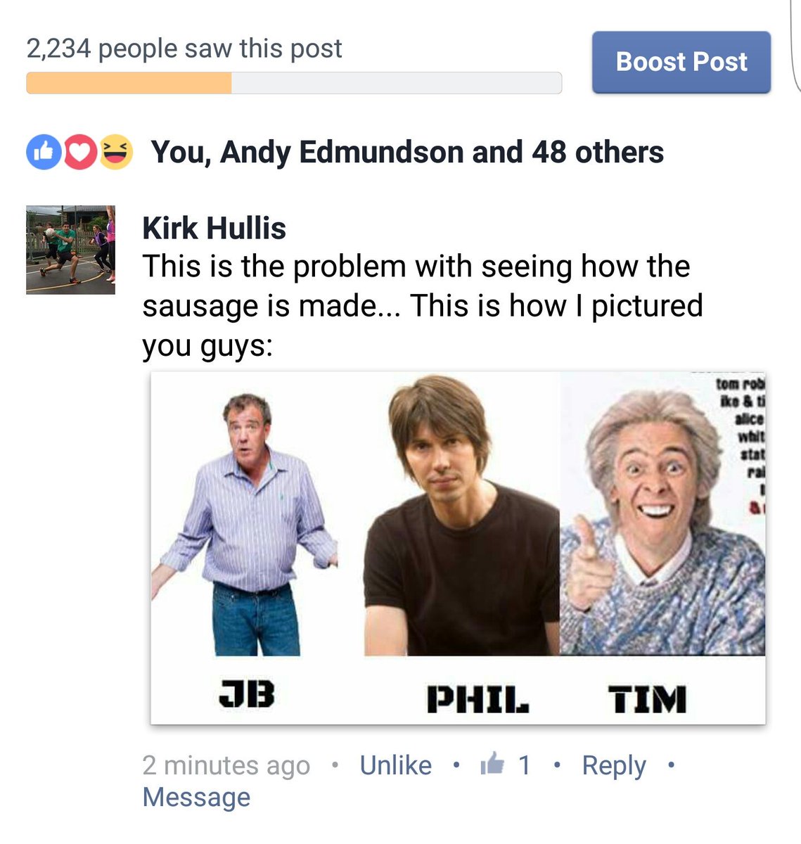 RugbyPodcast's tweet image. Incredible comment on our latest Facebook Live video.

😂😂😂