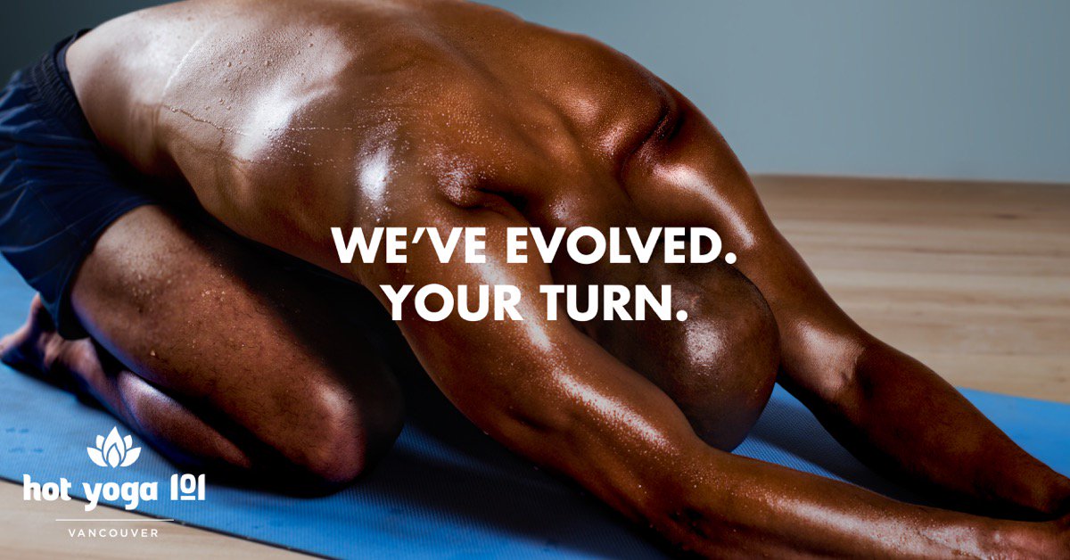 hotyoga101's tweet photo. As Hot Yoga 101, we’ve embarked on a new beginning and we’re ready to get sweaty. How about you? #evolutionofyou #bikram #hotyoga101 #26and2 https://t.co/AtrduAYI20