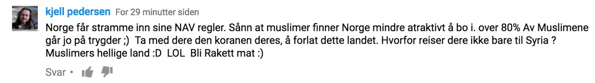 Kjell Pedersen om muslimer