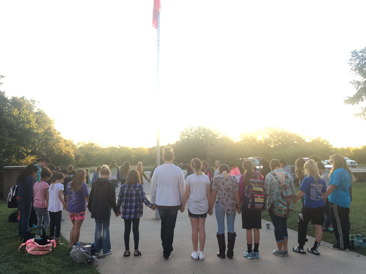 HuckabayFCA's tweet photo. what a morning. what a God. https://t.co/LGLGNlwI4M