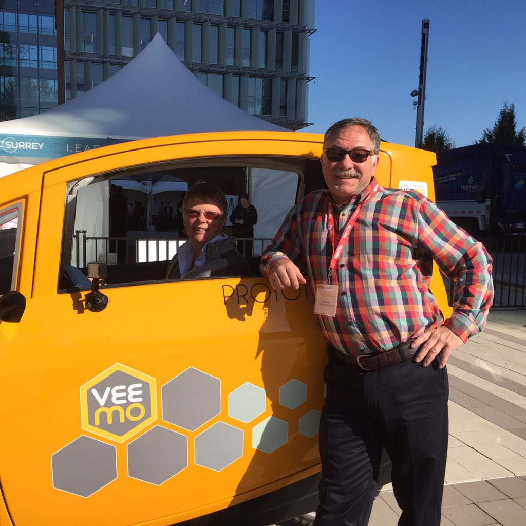 CanadaCleanPNW's tweet photo. @KristiGrowdon testing @velometro is it a bike? Is it a car? @cleantechchamp #cascadiaclean https://t.co/jfWc7nuvJ9