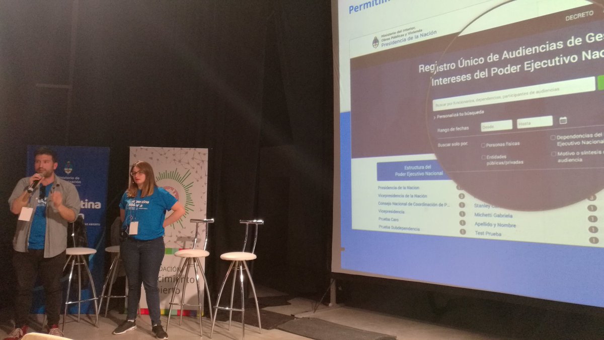 avdata99's tweet photo. #DatacampAR. El registro único de audiencias del Gob Nacional estará público y listo para consultas brevemente. https://t.co/dQ3u7jzEwc